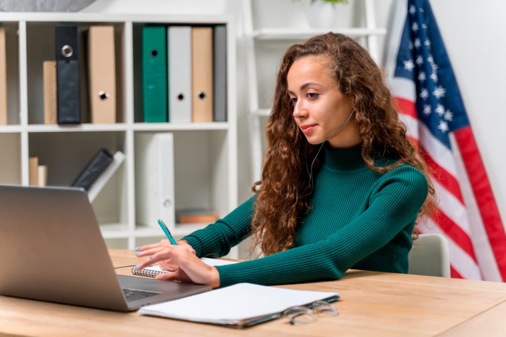 Estudiante en Estados Unidos