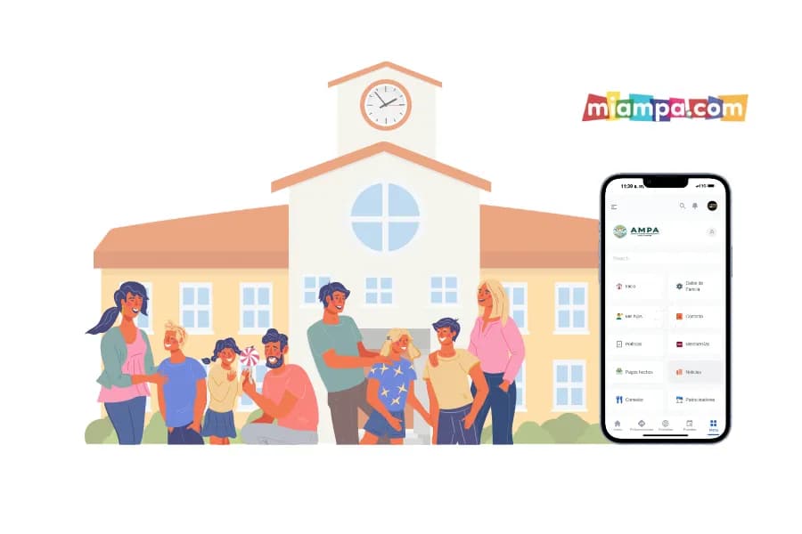 familias en el AMPA